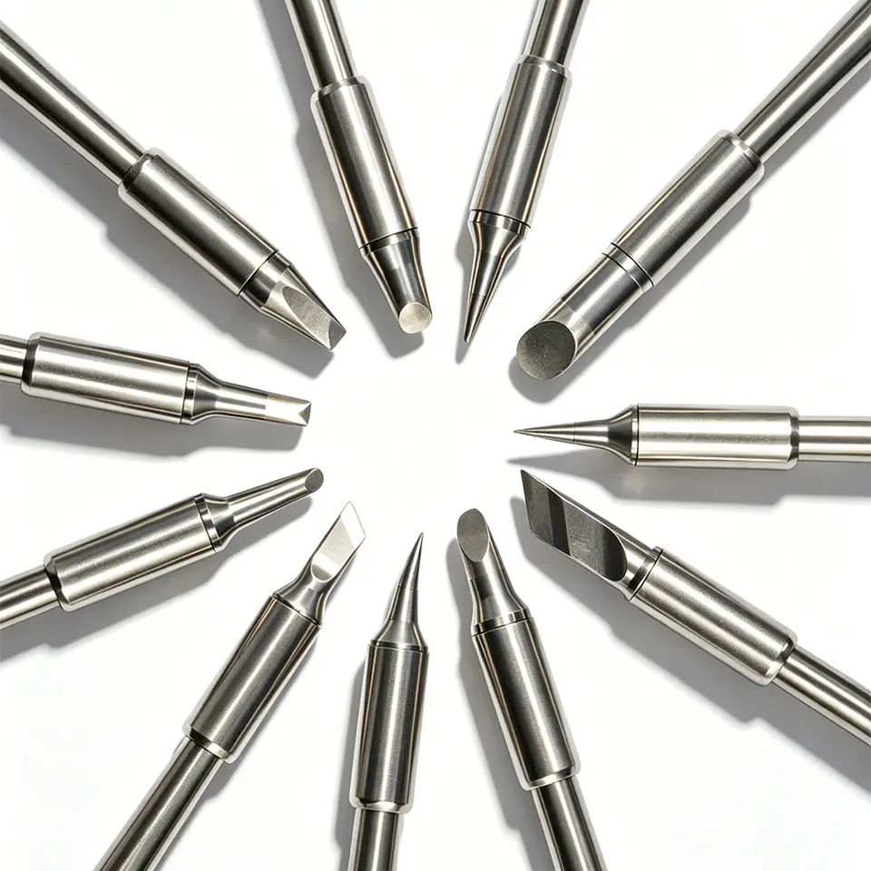 FMchip T245 Soldering Tip C245 Series for T80P T90B HS02A Soldering Iron Replace Tip C5/KU/K/BC2/BC3/BCM3/I/IS/D22/D24 Optional image 5