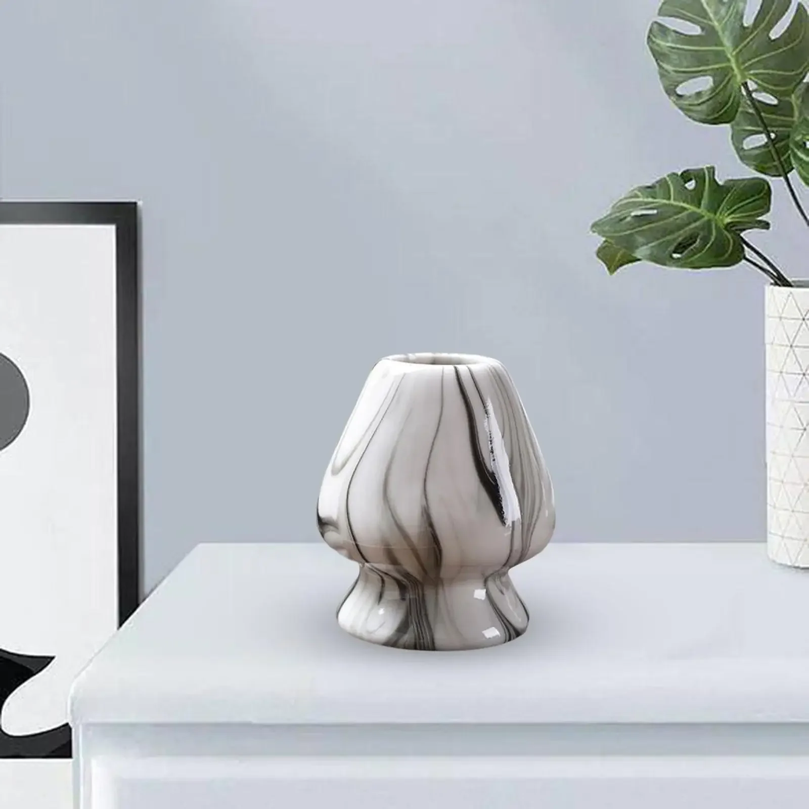 Japanese Matcha Whisk Holder Teaware Matcha Ceremony Matcha Whisk Container Handmade Whisk Holder for Dining Room Home Teahouse