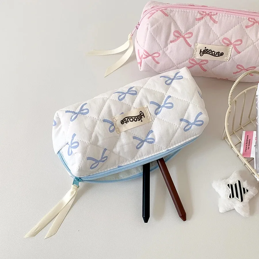 Luxury Bow Ribbon Pencil Case 4