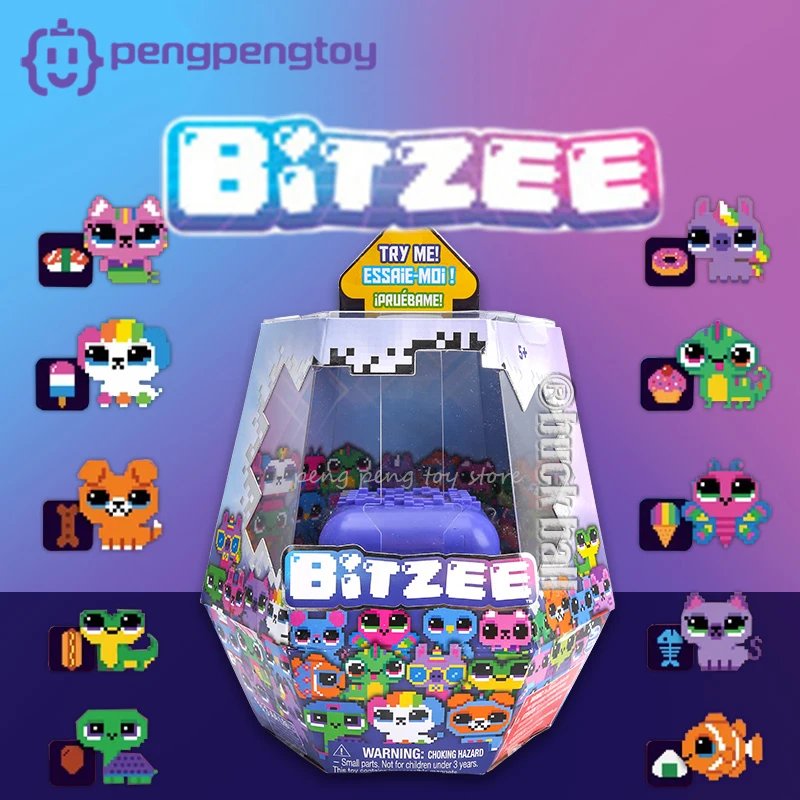 

Bitzee Electronic Digital Pets Original Tamagotchi Interactive Toy Digital Pet Toys for Children Virtual Games Smart Girls Toys