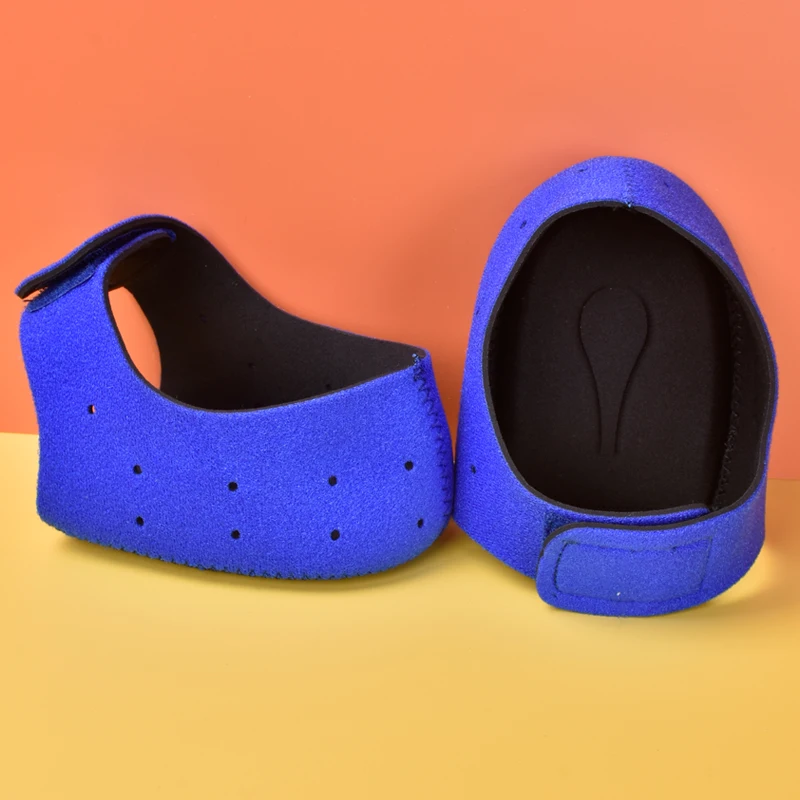 Pair Gel Heel Pad Pain Relief for Plantar Fasciitis Sock Worn in