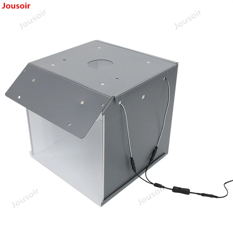 SANOTO 16" x 16" Photography Table Top Light Box 102pcs LED Lights Dimmable Portable Foldable Photo Studio Shooting Tent Softbox