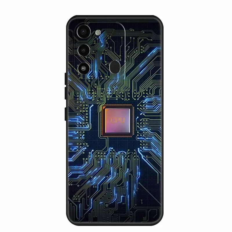 Tecno Spark Go Soft Silicone Shockproof Phone Case - Durable TPU Bumper Cover