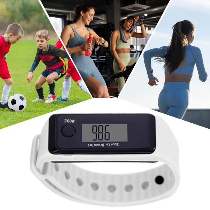 단계 카운터 시계 스포츠 스마트 손목 시계 팔찌 LED 보수계 팔찌 손목 칼로리 카운터 스포츠용 스마트 시계