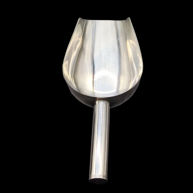 Pet Food Shovel Stainless Steel Dog Feeding Shovel Cat Dry Food Scoop Large Capacity Thickening Dog Food Scoop Spoon 23.5X8X5cm 3