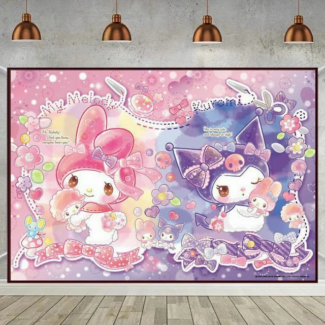 ハローキティちりめん絵画 ハローキティ ☆さくらほりきり 押絵 キティちゃんの夏祭り