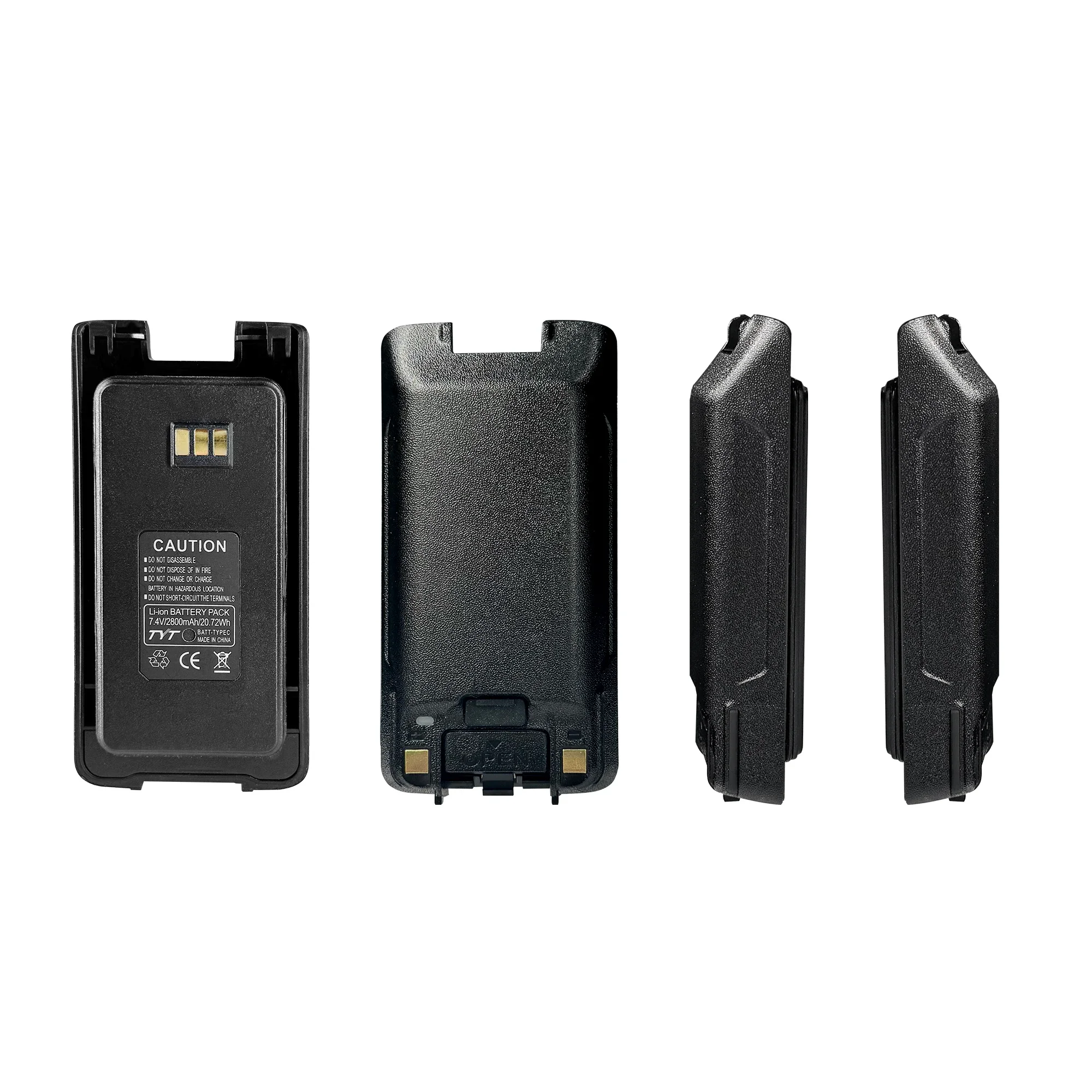 TYT MD-UV390 Plus Battery 2800/3600mAh Enlarge Thicker Battery Pack Compatible With MD-390 MD-680 MD-358 TH-UV8200 Two Way Radio