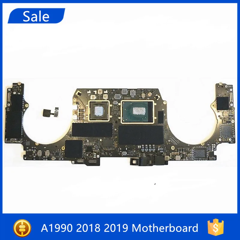 

Original A1990 2018 2019 Year laptop Motherboard for MacBook Pro 15" 820-01041-A 2.2 2.6 16G 32G 256GB 512GB 1TB Logic board