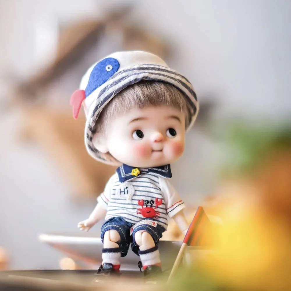 GaoshunDOLL 1/8 ob Qbaby Ob11 Diandi Dianbro 강아지 Diandian Huhu blythe ACGN 애니메이션 수지 바디 몰드 DIY 장난감 생일 선물