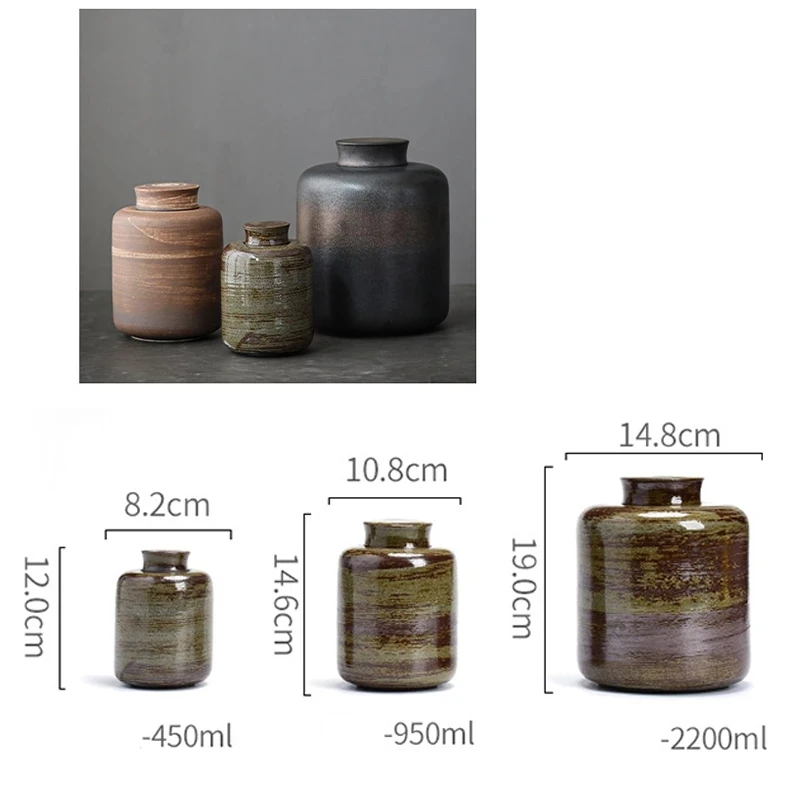 Large Urns For Human Ashes Funeral Ceramics Pet Urns Ash Holder Sealed Cremation Adult Keepsake Loving Memorial Souvenirs Gift
