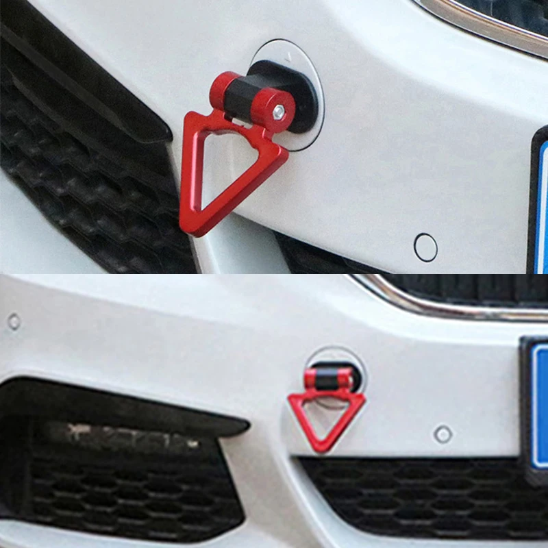 Car Exterior Front Bumper Cover Tow Hook Decoration Sticker car tow hook