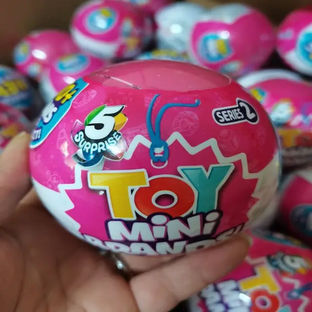 Mini Brands Surprise Ball 5 Petals Different Doll Surprise Blind Egg Guess and Demolition Music Gacha for Kids Gift Toys 3