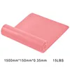 Resistance Bands Exercise Physical Therapy Bands Yoga Pilates Pull Strap for Home Gym Fitness Stretching Strength Training 6