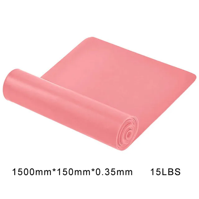 Resistance Bands Exercise Physical Therapy Bands Yoga Pilates Pull Strap for Home Gym Fitness Stretching Strength Training 6