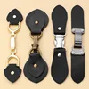 4Pairs Metal Leather Pair Button for Sewing Supplies Jacket Coat Sweater Cardigan Belt Buckle Handwork Clothing Decoration 1