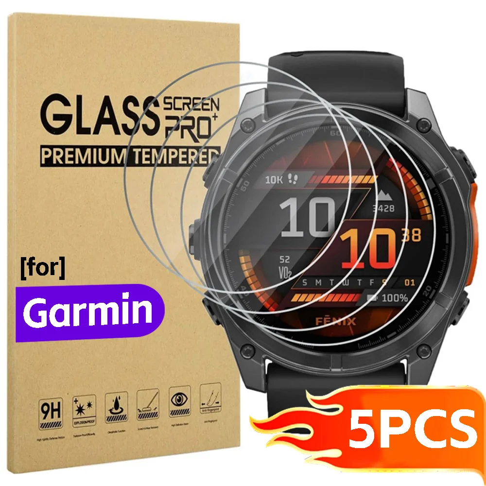 Premium Tempered Glass Screen Protectors (1-5 Pack)