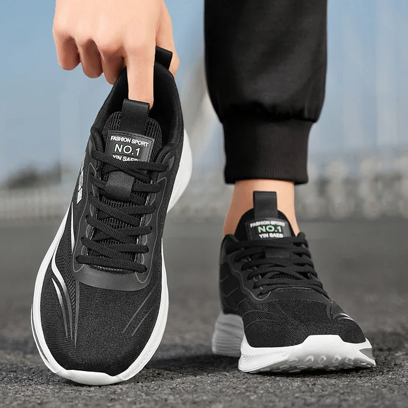 الرجال الجري المشي متماسكة حذاء أحذية رياضية كاجوال تنفس رياضة الجري رياضي رياضة خفيفة الوزن في الهواء الطلق النساء أحذية Size39-47