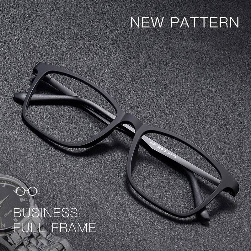 

Fashion Ultralight Square Eyeglasses Frame Men Pure Titanium TR90 Optical Eyewear Prescription Glasses Women Myopia Spectacles