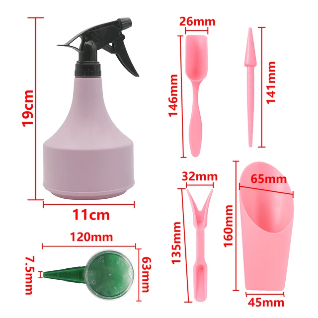 Kerti Növényi Szerszámkészlet Vándorlás Ültetési Óvoda Vetőgép Típusú Zamatos Ellátó Készlet Öntözve - Image 6