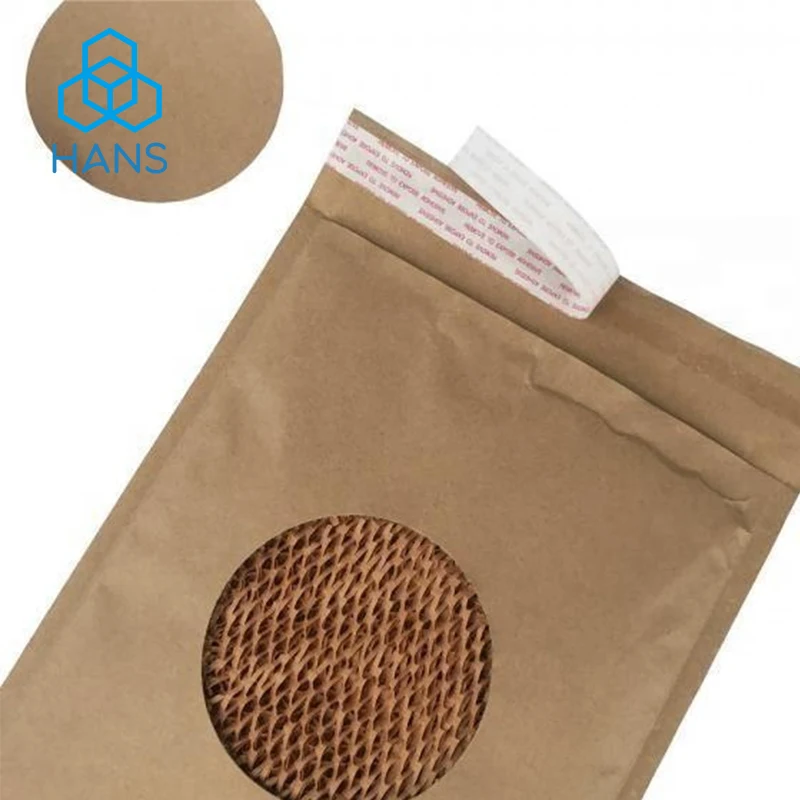 100pcs oneycomb 종이 봉투 쿠션 보호 온라인 쇼핑 Packagingemballage vtementbuffer 종이