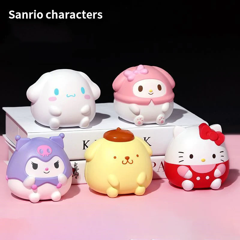 

Sanrioed My Melody Kuromi Cinnamoroll Nie Le расстегивающаяся игрушка медленно восстанавливающие форму украшения подарок для студенток