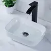 Elegant Modern 14" White Ceramic Bathroom Vessel Sink Above Counter Oval Small Vanity Bowl Wash Basin 6
