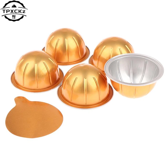 tidsskrift filosof Jeg accepterer det Reusable Pod Nespresso Vertuo Next | Nespresso Pods Espresso - 5pcs 40ml  Reusable - Aliexpress