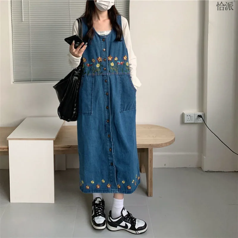 【BAON】Konuki Pocket Denim Suspenders Long One Piece 51IltE5M-hL._AC_SX342_.jpg