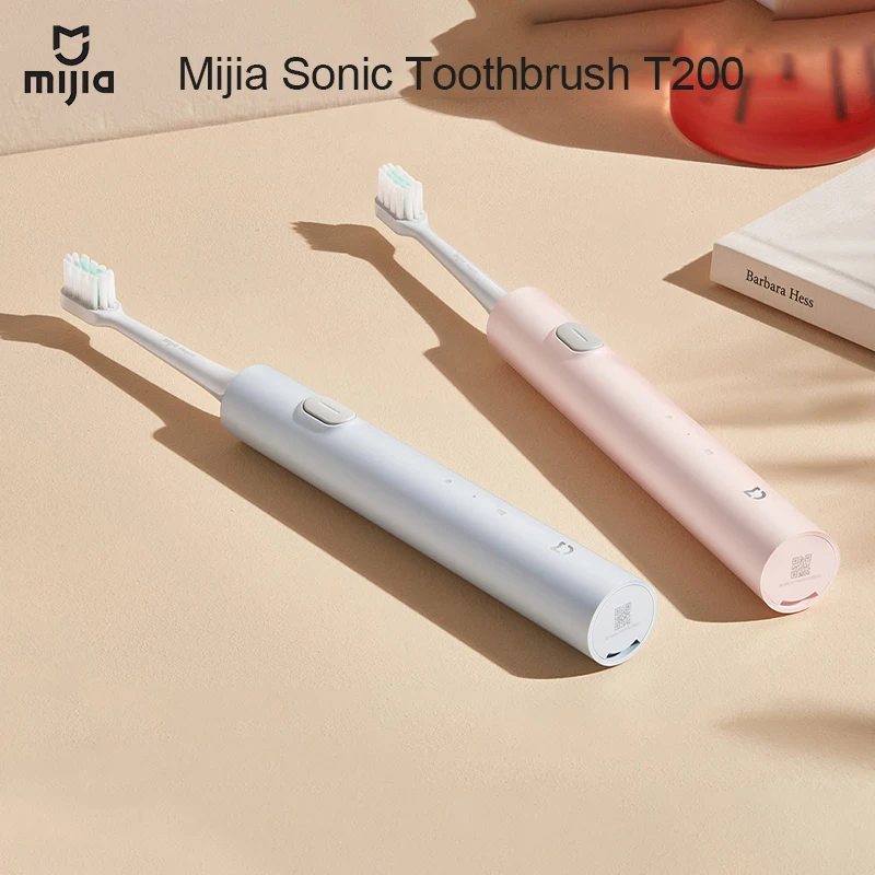 Mijia 소닉 전동 칫솔 T200 - 스마트 2가지 모드 효과적인 청소 충전식 IPX7 방수 칫솔