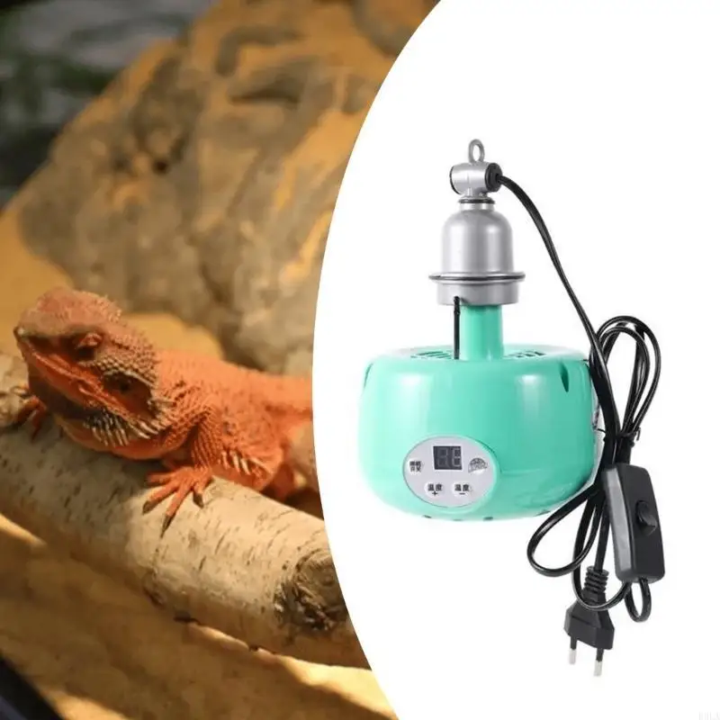 New Reptiles Box Heating Lamp with LED Warm Light and Automatic Temperature Easy Control for Poultry Chicken Heating Supply