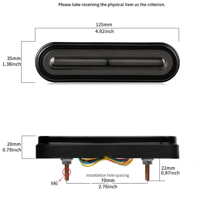 รูปสินค้า ไฟท้าย LED 3 ฟังก์ชัน 60 ดวง กันน้ำ ใช้ได้กับรถทุกประเภท