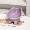 Super Cute Ceramic Cat Bowl Dog Bowl Pet Supplies Cat Rice Bowl Cat Eating Bowl Cat Food Dish Stylish Pet Feeder 5