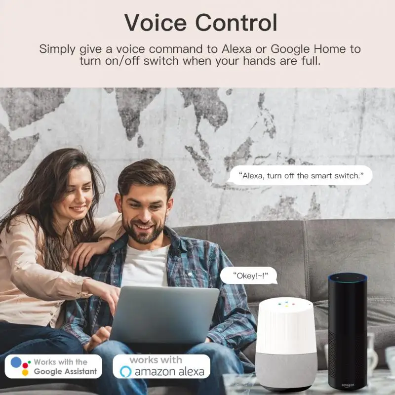 Xiaomi 10A Mini Smart Wifi Switch Support 2 Way Control Smart Home Automation Module Works With Alexa Google Home Life App smart switch,smart light switch