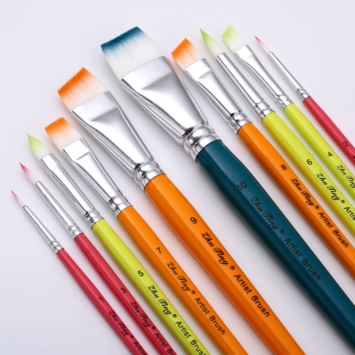 Pennelli per pittura del viso Set di strumenti per trucco per pittura del viso per bambini Pennelli per pittura del corpo - immagine 2