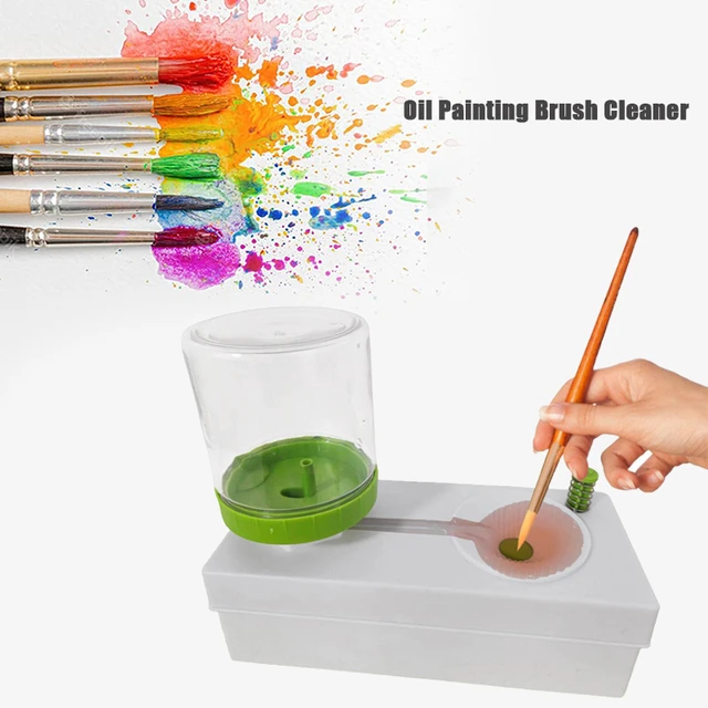 Stainless Steel Oil Painting Brush Cleaner  Stainless Steel Paint Brush  Washer - Oil - Aliexpress