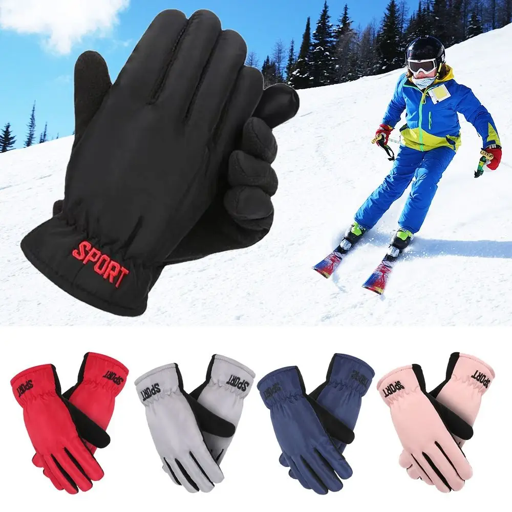 

Comfortable Non-slip Winter Must Thicken Warm Outdoor Riding Ski Gloves Snow Snowboard Long-sleeved Mitten