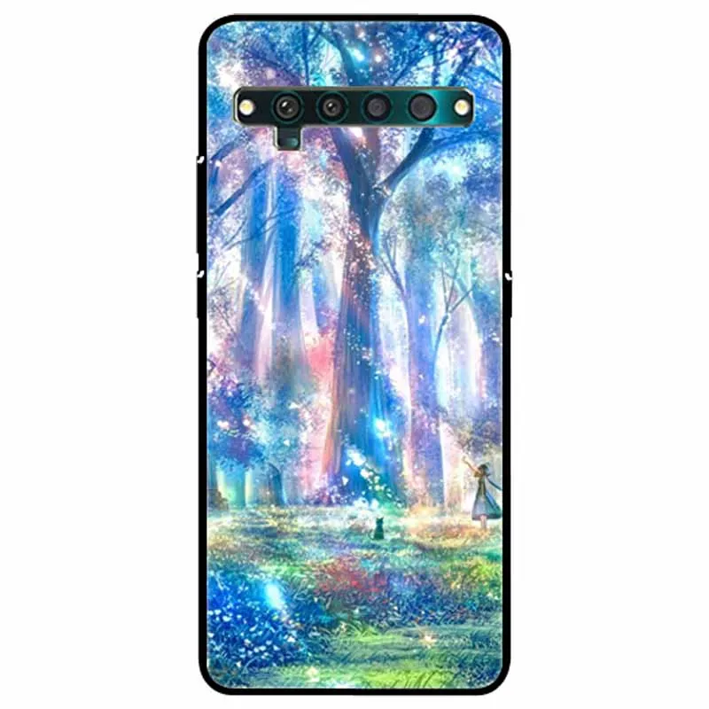 Shockproof Silicone Cat Lion TPU Back Case - Soft Protective Cover