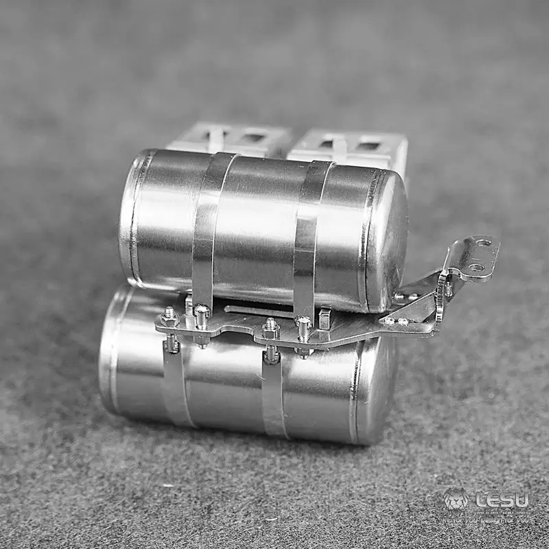 1/14 Truck Twin Tank Wheel Stop Set G-6186-B Modifica Per Uso Generale