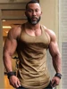 Plain Men Fitness Running Slim Fit Tank Tops Mesh Breathable Sleeveless Quick Dry Singlets Gym Bodybuilding Workout Muscle Shirt