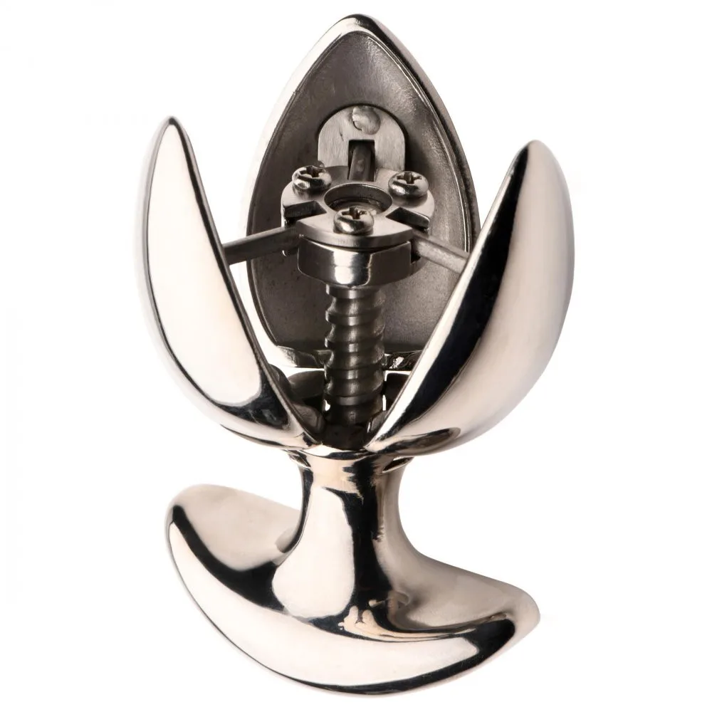 BEEGER Ass Vault Locking Anal Expander Stainless Steel Anal Speculum Anal Sex Toys Medical Device