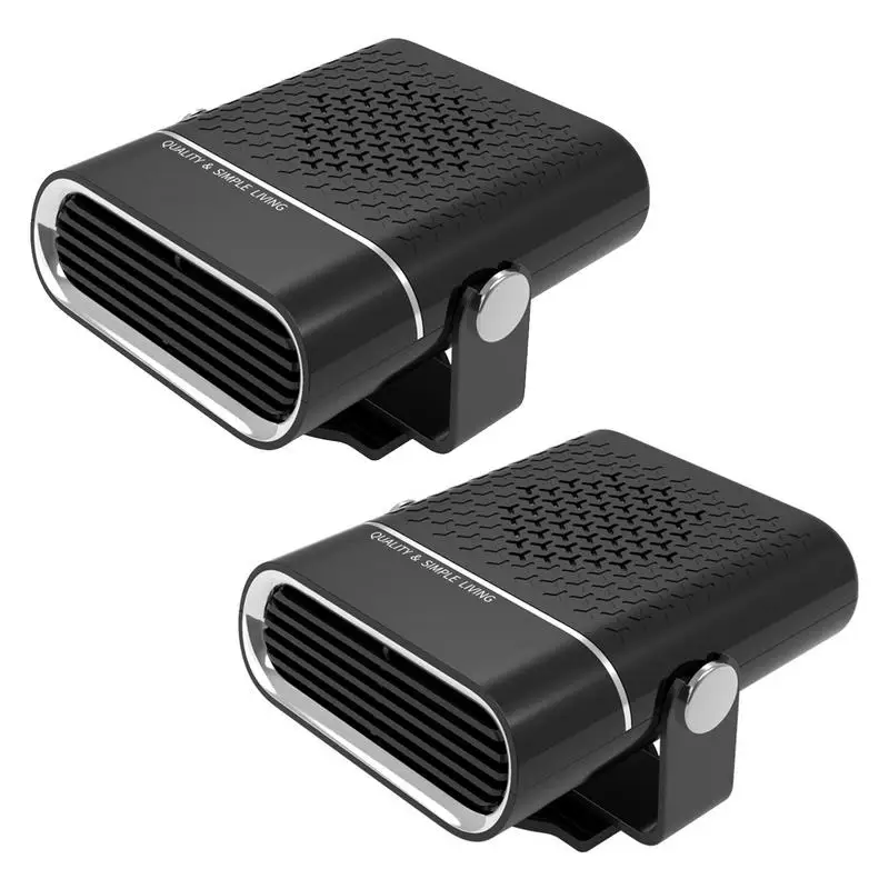 Desempañador de coche 2 en 1, máquina para eliminar la escarcha, la nieve y la niebla, para ventanas, parabrisas, descongelación, calentador automático de 12 V y 150 W_voghion.com