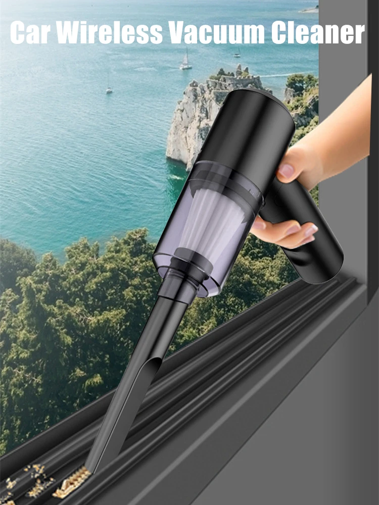 Car Wireless Vacuum Cleaner 20000PA Mini Gun style Cleaner Handheld Portable Vacuum For Car Interior Home Appliance