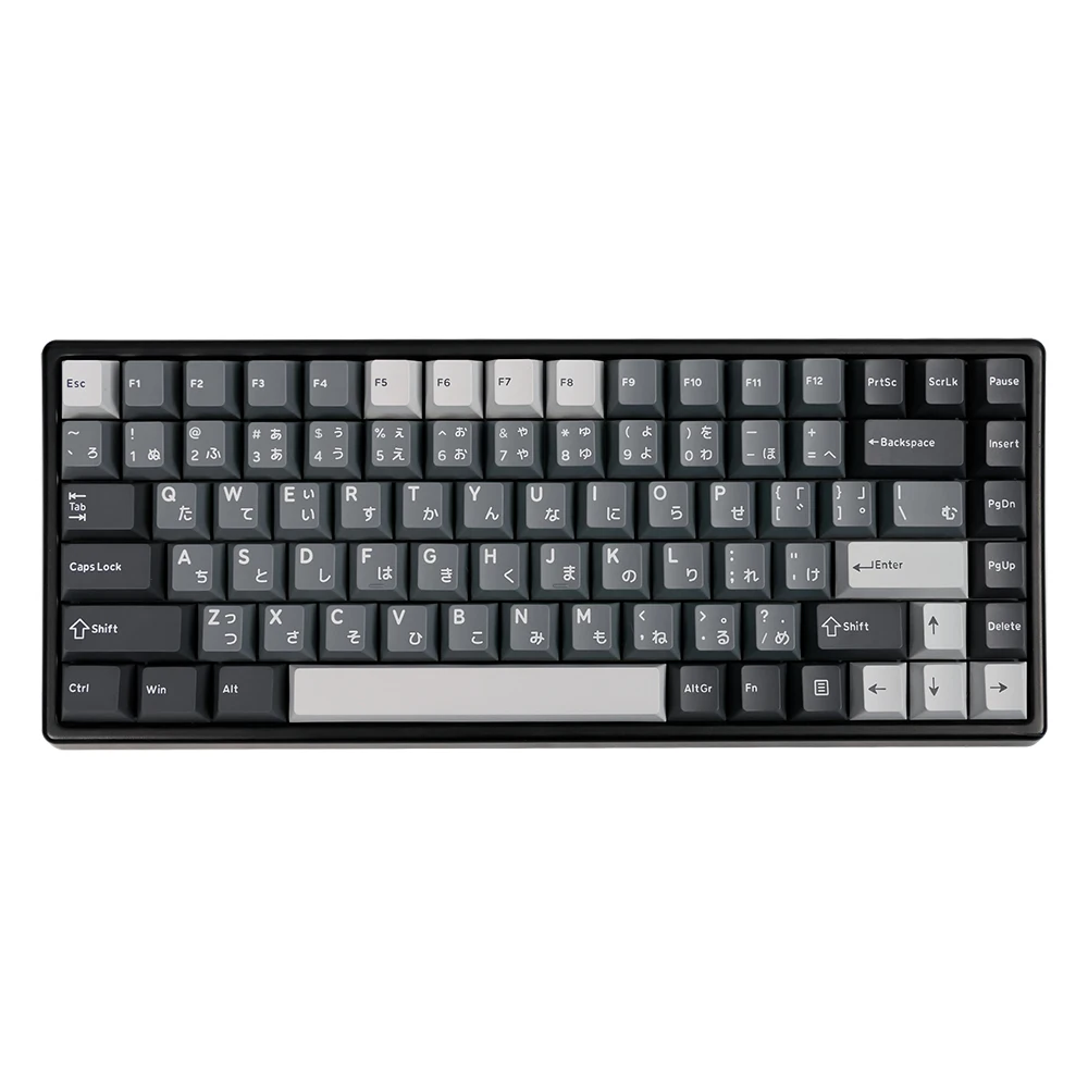 Apollo Keycap Grupo Pbt Doubleshot Keycap Perfil Cereja para Teclado Mecânico Laser Hirigana Cryillic Hangual Alice gj
