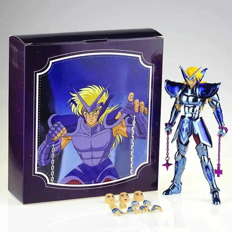 CS Model Saint Seiya Myth Cloth EX Silver Cepheus Albiore Daidalos Crateris Suikyo Silver Saint Seiya Metal Armor Figure Knight