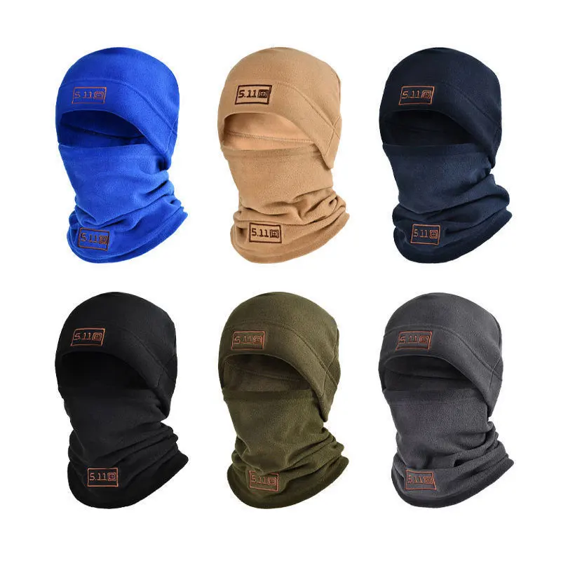 Balaclava Mask Winter Warm Polar Coral Fleece Men Face Neck Warmer Beanies Thermal Head Cover Tactical Military Sports Ski
