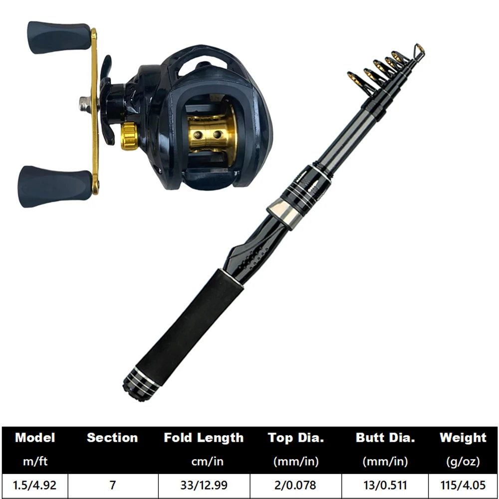  slider image of Ghotda Fishing Rod Reel
