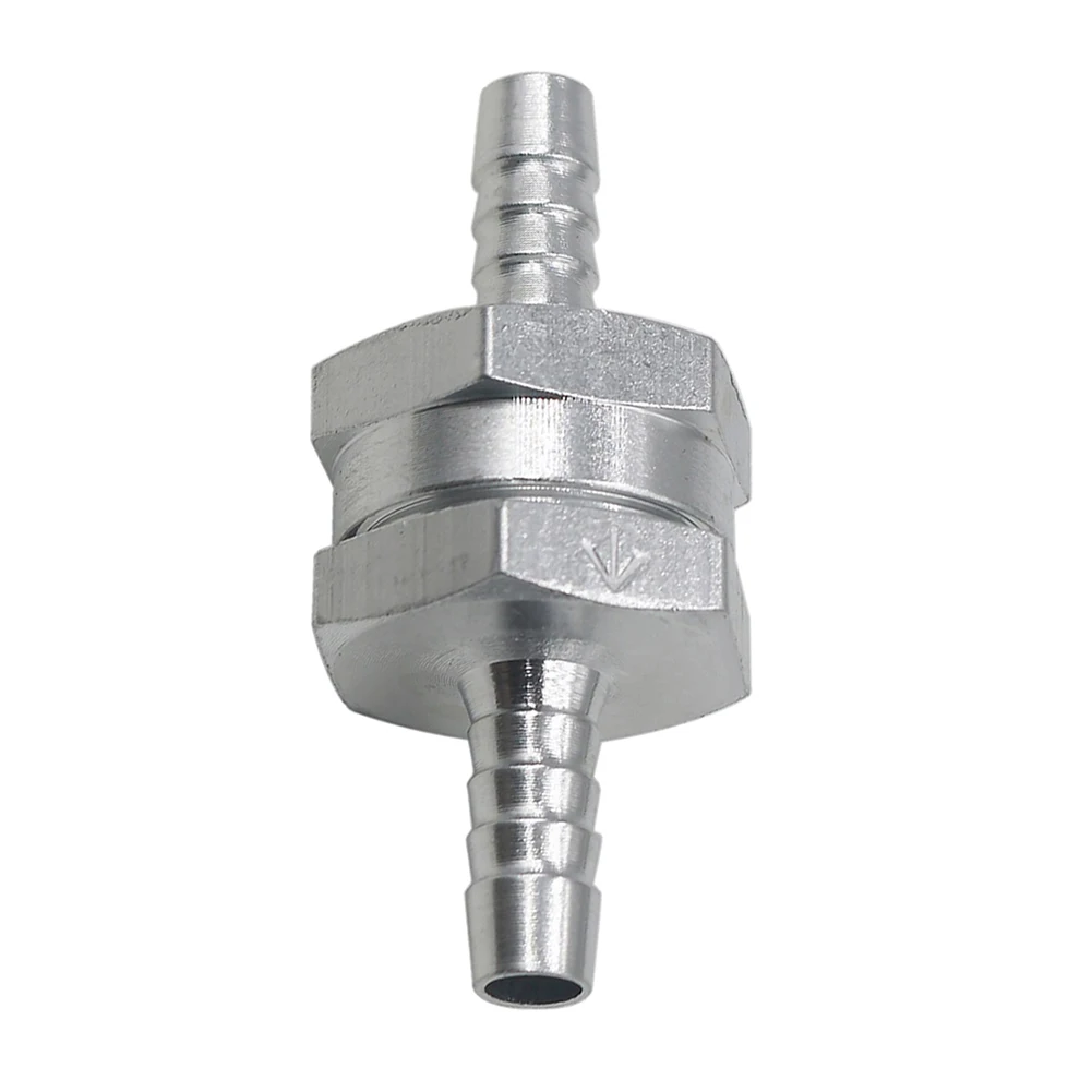 4/6/8/10/12mm Car Modified Aluminum Alloy Barb Checks Valve Non Return One Way Fuel Petrol Diesel Autos Parts Accessories check valve