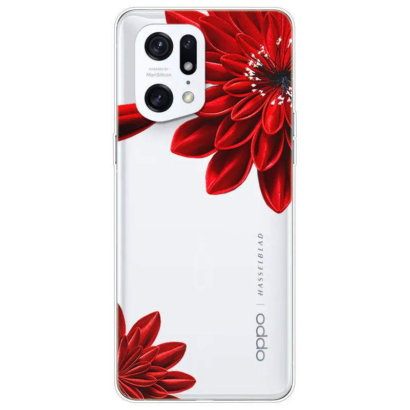 Transparent Soft TPU Silicone Phone Case with Clear Bumper - Lovely Design
