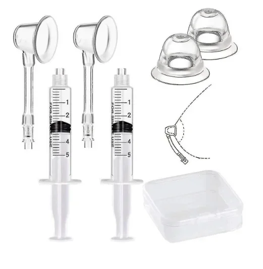 Nipple Corrector Tool 1 Box Feeding Sucking Puller Shaper for Flat Inverted Nipples