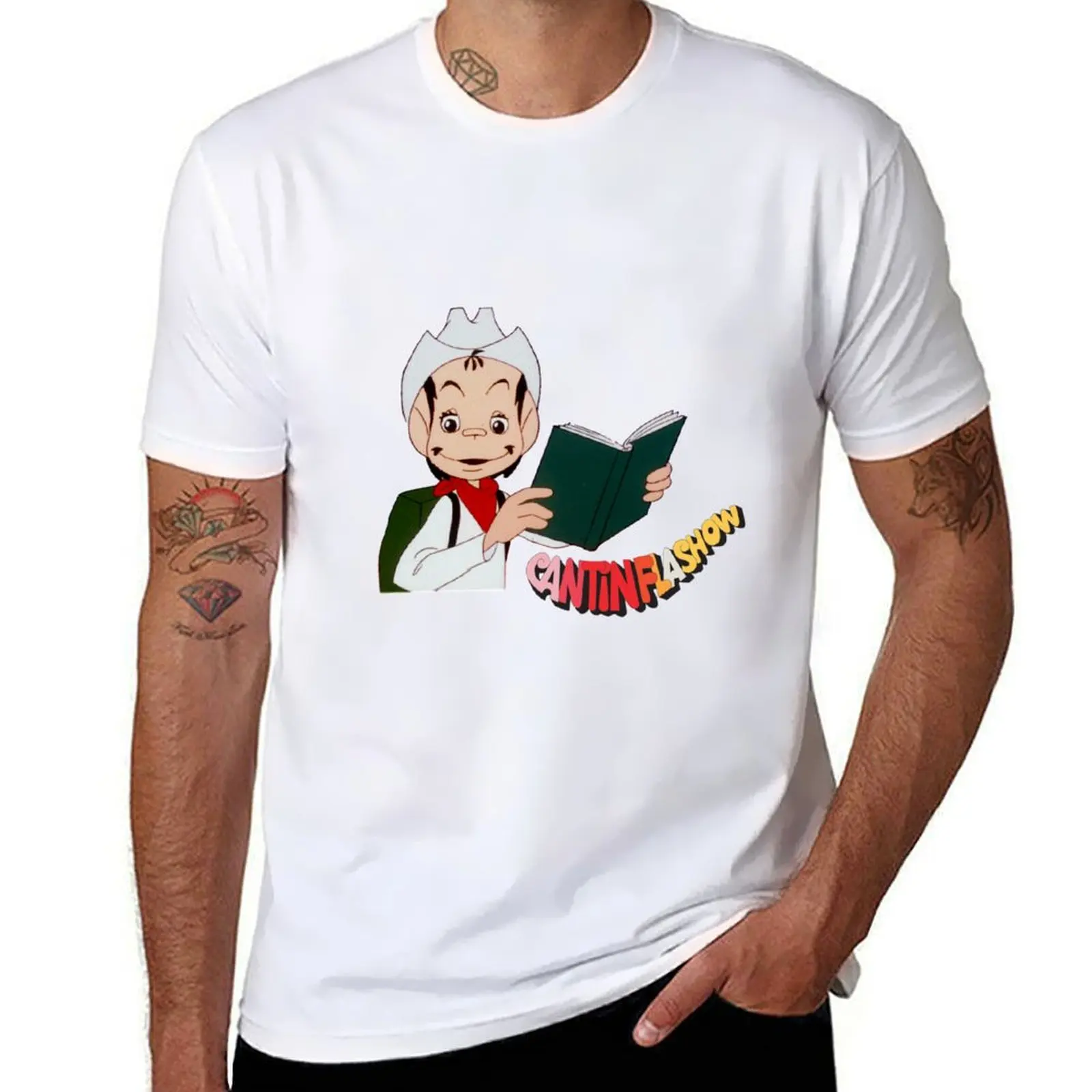 

Cantinflas Show - Eiffel Tower T-shirt quick drying vintage clothes tees men clothings